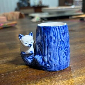 Vintage Delft Toothpick Holder